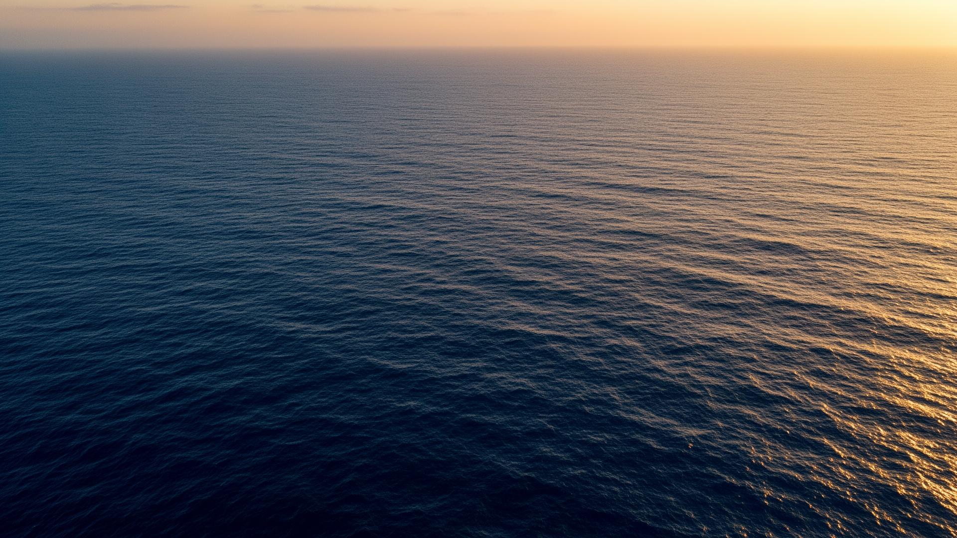 Pelagis Associates - Open ocean aerial view representing global investment horizons and cross-border capital navigation